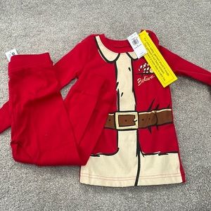 Old Navy Red Cotton Christmas Pajamas NWT Size 2T
